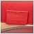 Mini borsa a tracolla con catena Gucci Sylvie Rosso Multicolore - vista 5