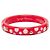 Bracciale Louis Vuitton x Yayoi Kusama Dot Infinity Bianco Rosso - vista 3