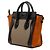 Céline Borsa Celine Luggage Nano Shopper Marrone Nero - vista 2