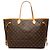 Borsa Tote Louis Vuitton Monogram Neverfull GM Marrone