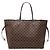 Borsa Tote Louis Vuitton Damier Neverfull GM Marrone