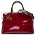 Borsa Tote e Crossbody Louis Vuitton Monogram Vernis Miroir Marrone Porpora