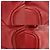 Zaino Gucci Vintage Bamboo Leather Mini Rosso - vista 5