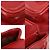 Zaino Gucci Vintage Bamboo Leather Mini Rosso - vista 6