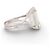 H Stern ANILLO STERN COCKTAIL T56 ORO BIANCO 18K PRASIOLITE 13.8 CT WHITE GOLD RING Argento - vista 5
