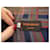 VINTAGE CHALE YVES SAINT LAURENT GRAND CARRE 130CM CACHEMIRE ET SOIE SHAWL Marron  - vue 10
