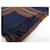 VINTAGE CHALE YVES SAINT LAURENT GRAND CARRE 130CM CACHEMIRE ET SOIE SHAWL Marron  - vue 15