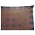 VINTAGE CHALE YVES SAINT LAURENT GRAND CARRE 130CM CACHEMIRE ET SOIE SHAWL Marron  - vue 3