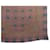 VINTAGE CHALE YVES SAINT LAURENT GRAND CARRE 130CM CACHEMIRE ET SOIE SHAWL Marron  - vue 4