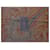 VINTAGE CHALE YVES SAINT LAURENT GRAND CARRE 130CM CACHEMIRE ET SOIE SHAWL Marron  - vue 8