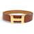 Hermès VINTAGE HERMES GÜRTEL H CONSTANCE SCHLIEẞE XL 42MM AUS BARENIA LEDER T72 Braun  - Ansicht 1
