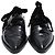 Scarpe Derby Lanvin a punta con lacci in pelle vernice nera - vista 2
