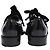 Scarpe Derby Lanvin a punta con lacci in pelle vernice nera - vista 3