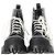Everyday Stivaletti Strike con lacci in pelle nera Balenciaga Nero - vista 4