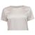 Camiseta Cortona Max Mara Leisure en satén de seda blanco roto - vista 10
