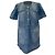 Vestido mini Oriane en denim de algodón azul Isabel Marant Etoile