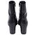 Botines de cuero negro Givenchy con estampado de cocodrilo - vista 4