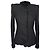 Giacca da sera in tweed di mohair Alexander McQueen in poliammide nera Nero