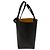 Borsa Tote JW Anderson The JWA Corner in pelle nera - vista 2