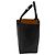 Borsa Tote JW Anderson The JWA Corner in pelle nera - vista 3