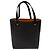 Borsa Tote JW Anderson The JWA Corner in pelle nera - vista 4