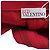 Red Valentino Mini-Shorts mit Wellenrand aus rotem Polyester - Ansicht 4
