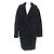 Abrigo Teddy Bear Lame Max Mara Negro