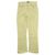 Autre Marque Pantalones vaqueros MOTHER THE INSIDER CROP STEP FRAY Beige