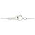 Autre Marque Collana in platino 850 e diamante Argento - vista 5