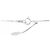 Autre Marque Collana 2-way in oro bianco Au750 e diamanti Argento - vista 5