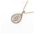 Autre Marque Collana con diamante Au750 Rosa - vista 3