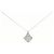 Autre Marque Collana di Diamanti Pt900 Pt850 Argento