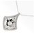 Autre Marque Collana di Diamanti Pt900 Pt850 Argento - vista 3