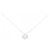 Autre Marque Collana di Diamanti Pt900/Pt850 Argento