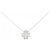 Autre Marque Collana con Croce in Diamanti in Oro Bianco Au750 Argento
