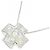 Autre Marque Collana con Croce in Diamanti in Oro Bianco Au750 Argento - vista 3