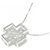 Autre Marque Collana con Croce in Diamanti in Oro Bianco Au750 Argento - vista 4