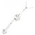 Autre Marque Collana in oro bianco Au750 e diamanti 2-way Argento - vista 4