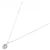 Autre Marque Collana in platino Pt900/Pt850 e diamante Argento - vista 2