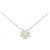 Autre Marque Collana in platino e diamanti Argento