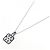 Autre Marque Collana in oro bianco e oro nero Au750 con diamanti Argento - vista 2