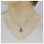 Autre Marque Collana in oro bianco e oro nero Au750 con diamanti Argento - vista 6