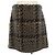 Timeless Falda Chanel Skirt Skirt Castaño Azul Azul marino - vista 2