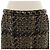 Timeless Falda Chanel Skirt Skirt Castaño Azul Azul marino - vista 6