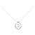 Autre Marque Collana in oro bianco Au750 e diamanti Argento