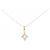 Autre Marque Collana con diamante Au750 D'oro