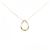 Autre Marque Collana con Diamanti Au750 D'oro