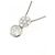 Autre Marque Collana in platino e diamanti Argento - vista 3