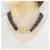 Van Cleef & Arpels Au750 Hematite Diamond Necklace Black  - view 6