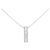 Autre Marque Collana di Diamanti PT900 PT850 Argento